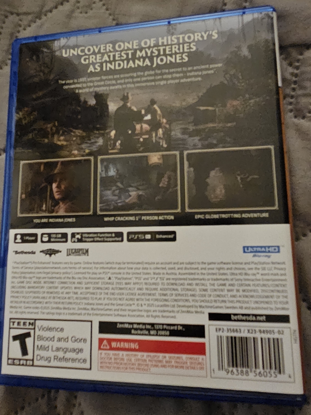 PS5 Indiana Jones and the Great Circle - Picture 2 of 6